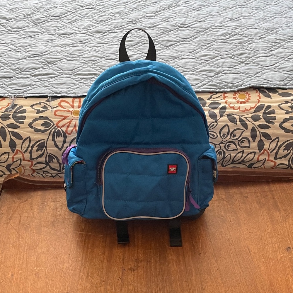 LEGO Vibrant Blue and Purple Backpack